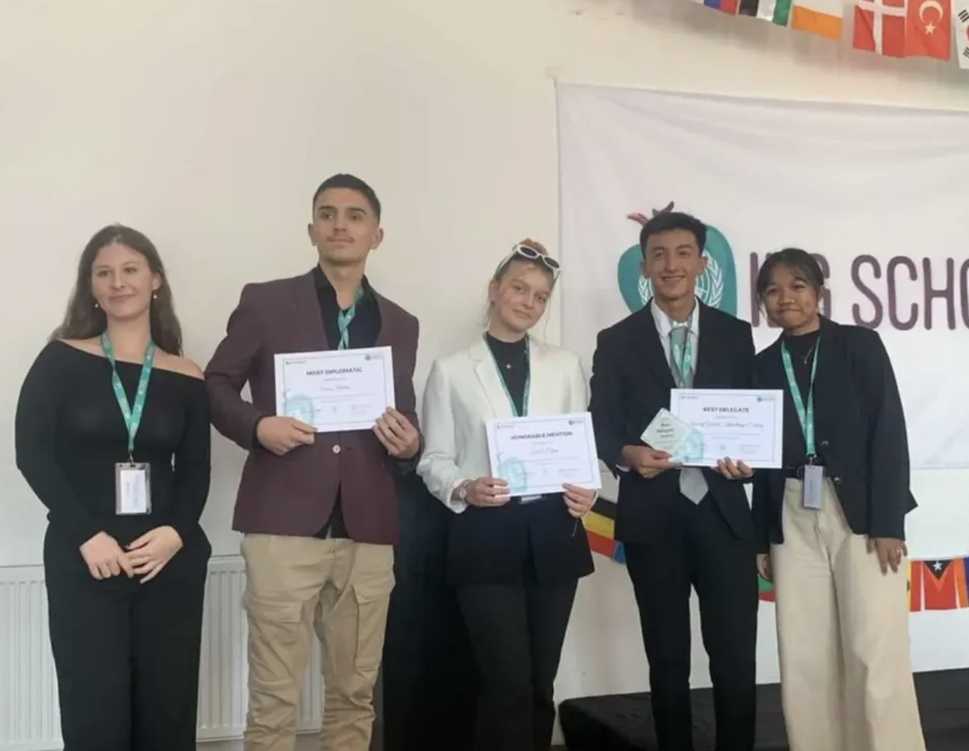 ILG MUN II award recipients